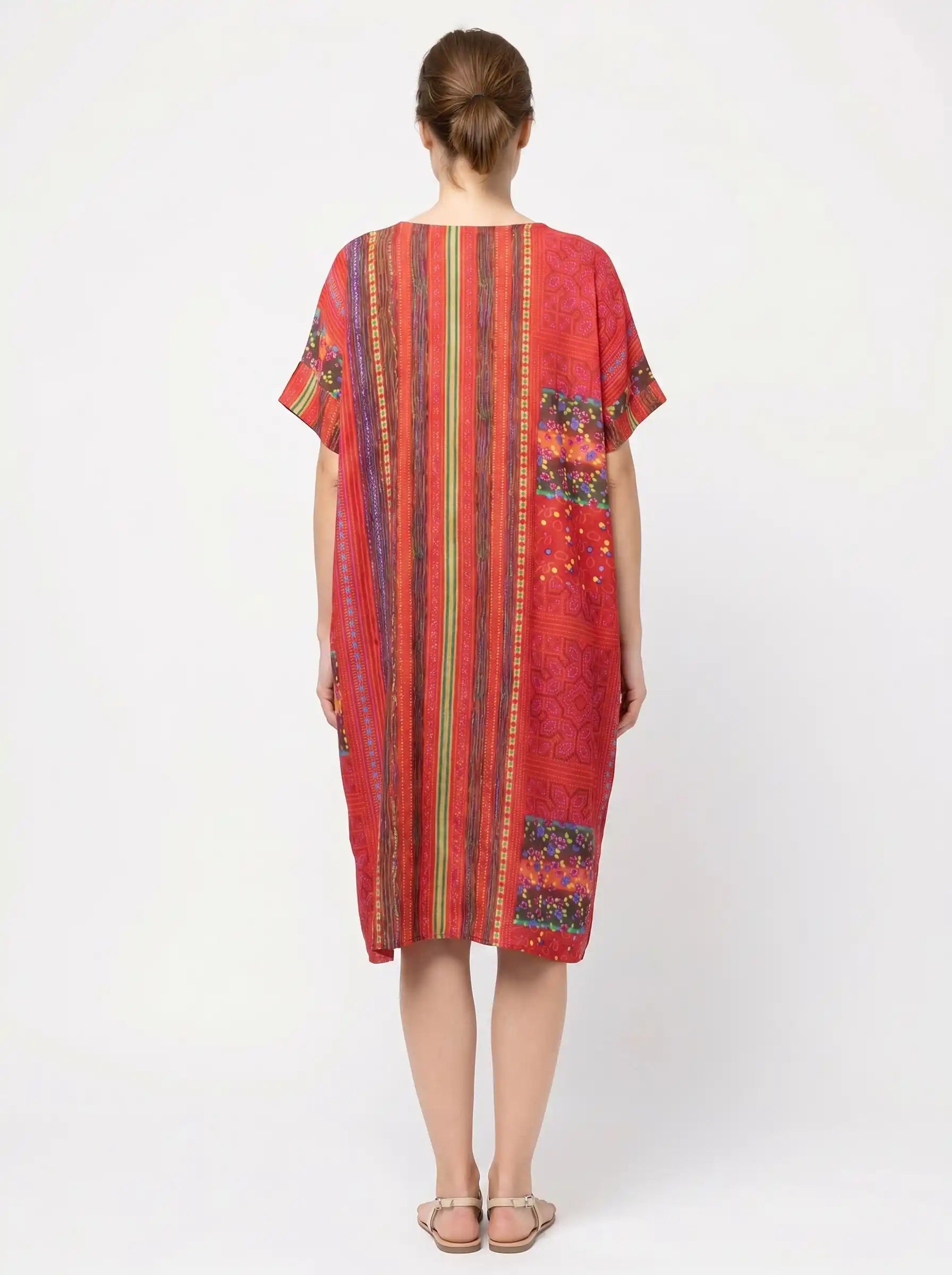 The Scarlett - Folk Stripe Dress