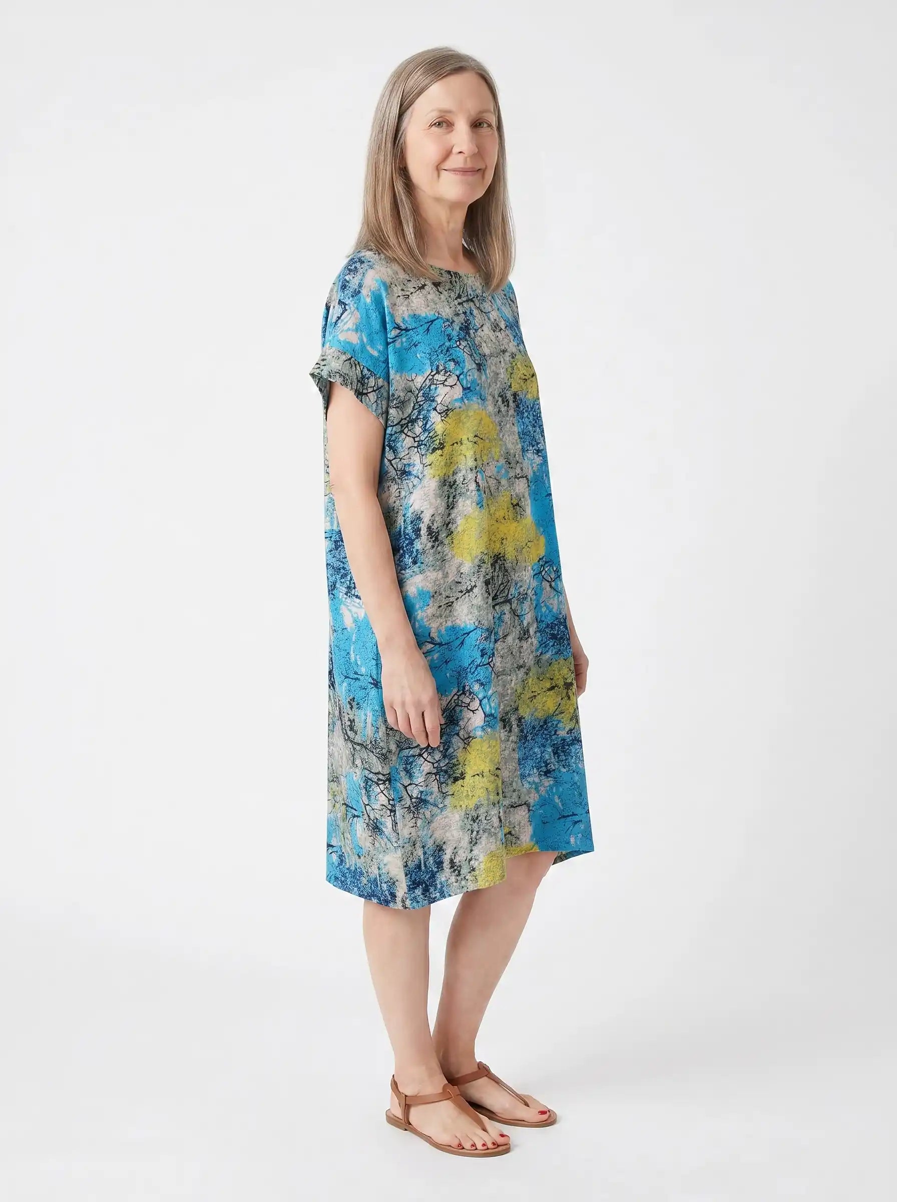 The Ivy - Botanical Print Dress