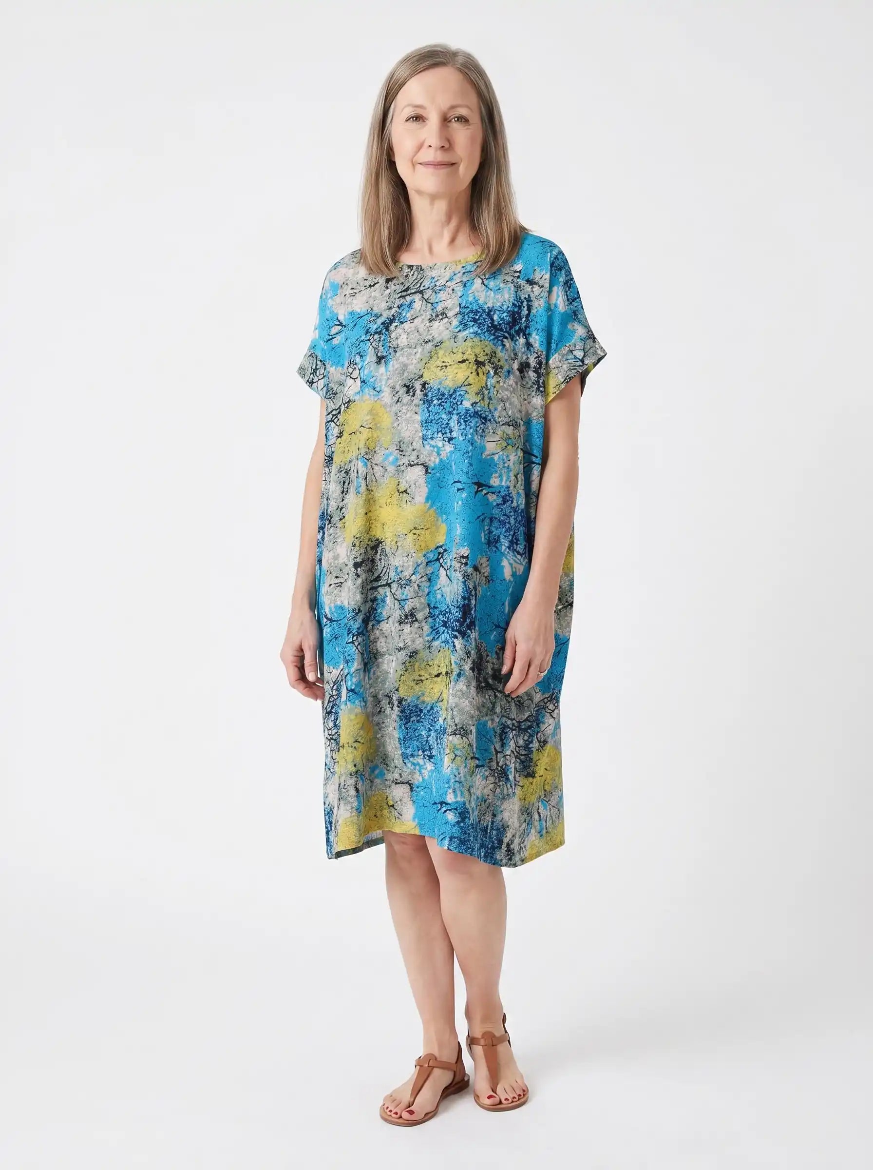 The Ivy - Botanical Print Dress