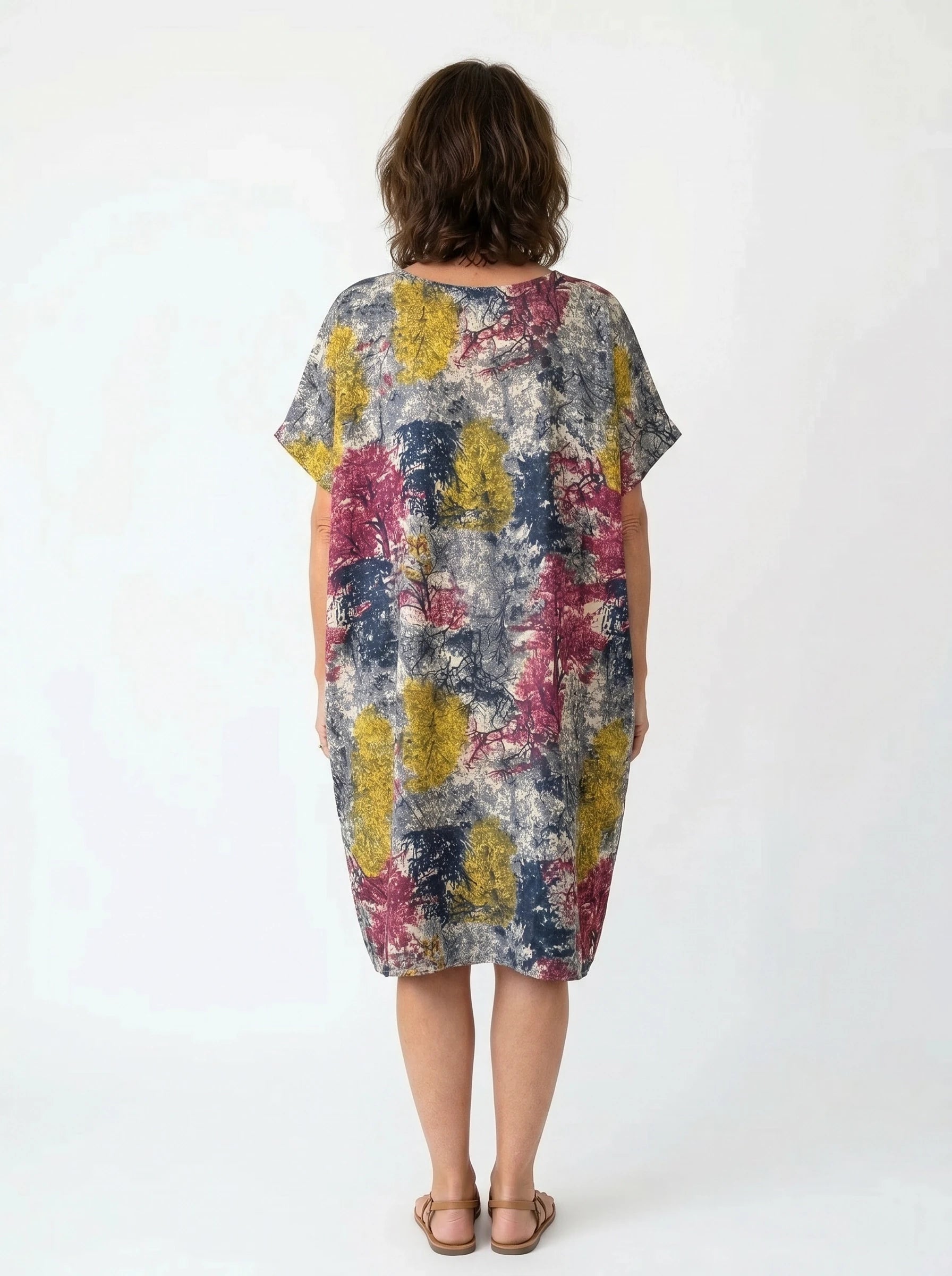 The Rosie Caftan - Vintage Floral Print