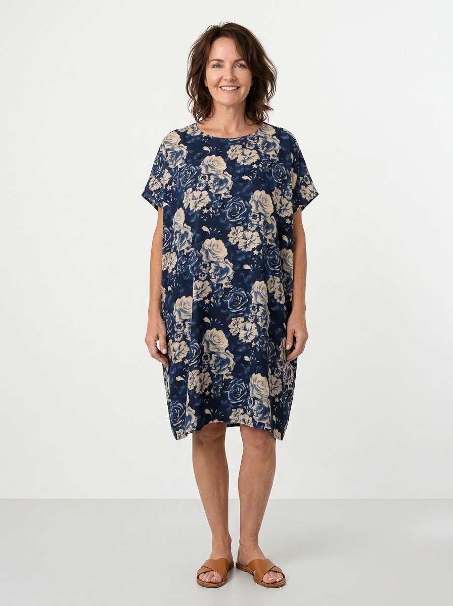 The Rose - Vintage Floral Caftan