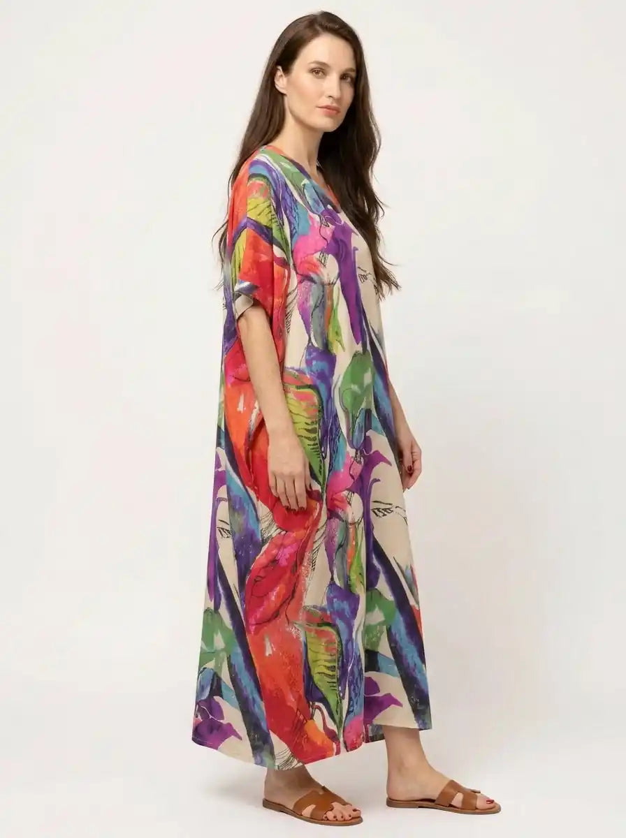 The Eden - Tropical Bloom Caftan